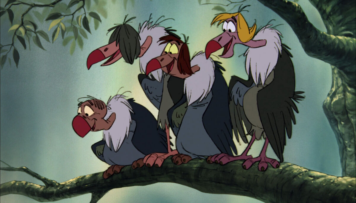 The Vultures Jungle Book Disney Versus Non Disney Villains Wiki Fandom 2973