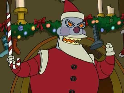 futurama robot santa