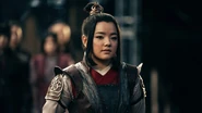 Princess Azula (Daughter of Fire Lord Ozai that is considered his favourite, she deserted, leaving her father to his fate against Snow Queen and fled after his death.)