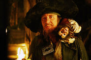 Captain Barbossa (Former Recruit of Narissa, slain by the witch herself, after the former has outlived his usefulness)