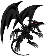 Red-Eyes Black Dragon (Transformation of Queen Narissa for used the fight against Scar, Princess Azula, Vegeta and Turles, later nullified after she reverted back to her original form)