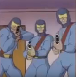 Bison's Mutant Soldiers