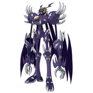 NeoMyotismon (Last transformation of Myotismon when Lucifer gave a final form to the Emperor of the Night even so it was too much for NeoMyotismon and he was defeated forever.)