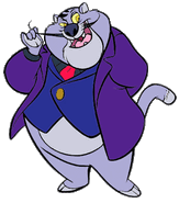 Fat Cat (Former recruit of Ratigan, joined Scar, Pete and Yosemite Sam when Ratigan reunited with them)