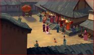 The Village (Mulan) (Village, situated at an unknown region in China, mostly destroyed by Tyler's rampage)