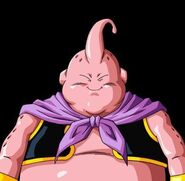 Majin Buu (After being awakened by Babidi and Bill Cipher even though he turned out to be very strong against the enemies of the faction, Bill Cipher saw goodness in him and is disappointed killing Babidi and is corrupted by Bill unleashing something very bad...)