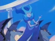 Hecate (A secondary villainess in the Disney television series, Hercules, Hecate serves as the faction's powerfull sorceress, capable off dealing with extraordinary foes.)