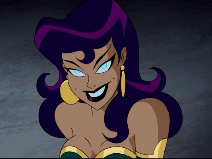 She is a secondary player in the Non-Disney vs. DC Villains War, with the J...