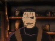 Pride (The leader of the Homunculi in the original version of Fullmetal Alchemist, this version of Pride has the same identity as the Wrath of the manga, as he appears as the leader of Amestris)