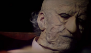 Grandpa Sawyer (Grandfather of Leatherface and his brothers who has suffered a terrible accident before the war)