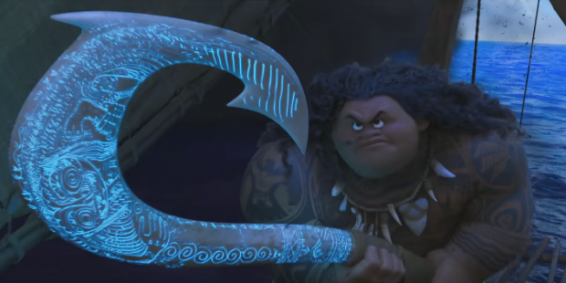 Maui's fish hook is an magical item that appears in Moana. It belongs to  the demigod Maui. The fish hook is a s…