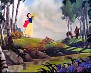 Forest (Snow White and the Seven Dwarfs) (Meadow and Forest, situated outside Castle Grimhilde, in Germany, only featured in Snow White's capture by Dr. Facilier, not seen afterwards)