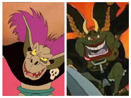 Goblin Alliance (The allied forces of Prince Froglip and Queen Gnorga, merged with the One-Eyes, ended after Ruber and Eris' assault)