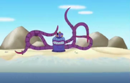 Mechanical Attack Squid (Mecha Robot, operated by Yzma, destroyed by the Iron Giant)