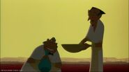 Hotep and Huy (Sorcerers hired by Rameses to kill The King troops, were fired due to not defending either Fire Nation nor Egypt)