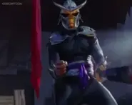 Shredder in his Second Form in the Live Action inside of Sandbox Dark Dimension