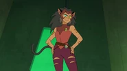 Catra (Skeletor's ally and former member of the faction, shifted alligeance to Princess Azula alongside Skeletor after her coronation as Fire Lord)