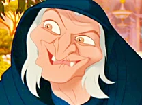 Narissa transformed into old woman