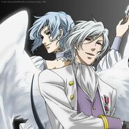 Angela Blanc/Ash Landers (Black Butler) (A mysterious angel who arrives before Olympus only to help end the demons of Hades.)