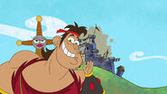 Dave Barbarian (Middle sibling of the Barbarian children, brother of Candy Barbarian, loyal warrior of thr Royal Council)