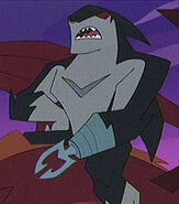 Tiburon (An elite warrior of the Sharkanians, was killed by Morgana during his first mission)