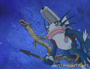 Divermon (Plankton-modified fishmen who were there to support MetalSeadramon)