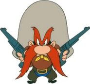 Yosemite Sam (Cowboy with animal hatred that's recruited by McLeach)