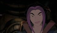 Akima Kunimoto (Engineer and pilot of the Valkyrie spacecraft, lover and partner of Cale Tucker, efficient fighter against inter-galactic foes, wounded by Warp Darkmatter, healed by the RLS Legacy, bested Commander Rourke in battle of Marcus' base, destroyed Emperor Zurg's Hornets in battle of Space, contributed her effort in stopping Mok, Maleficent, and Chernabog in battle of Bald Mountain, survived and celebrated the end at the Grand Councilwoman's headquarters along with Cale, Gune, and Stith, fate unknown afterwards)