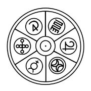 The Merlin Circle Symbol