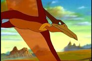 Pterano (The Land Before Time 7) (Quits the team later on after learning of Mok and Botch’s true motives)