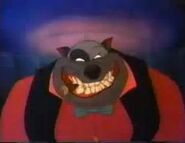 Carface (Pit Bull Crimelord, recruit and ally of Ratigan and Cat R. Waul, took refuge on the Patch of Heaven, ruled by Napoleon, defeated by Georgette in the third battle of the Patch of Heaven ranch, forced to escape, along with his remain allies, leaving behind Napoleon to his fate, fate unknown after first war)