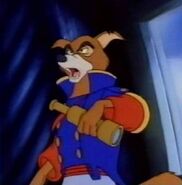 Don Karnage (An air pirate recruited to replace most of Brer Fox, Brer Bear and Mortimer Mouse. Recruited alongside the Collector, being promsied with fortune should he succeed helping Ratigan and the Coachman)