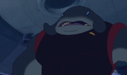 Gantu (Former captain of the Galactic Federation's headquarters, Chief Lieutenant and Enforcer of Zurg's Evil Empire, defeated in battle of Planet Z, arrested by the Galactic Federation forces)