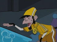 Bananas B. (An underling of Chang and a neutral character in the Disney television series, American Dragon: Jake Long. Bananas B. briefly appears, alongside Chang, though he does not reappear again for the rest of the war.)