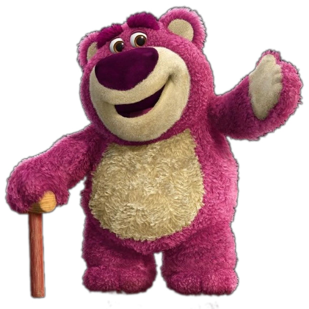 Oso Lotso Toy Story, Peluche Lotso Con Aroma A Fresa Disney