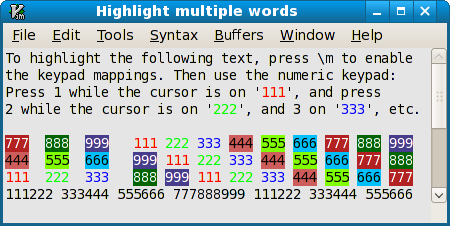 kirurg et eller andet sted snave Highlight multiple words | Vim Tips Wiki | Fandom