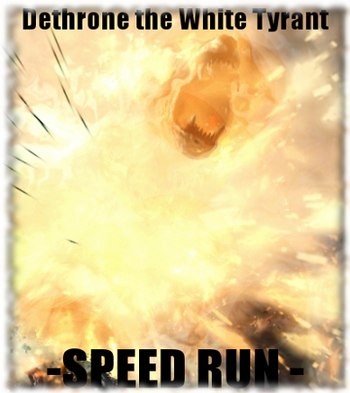 White Tyrant Speed Run Logo