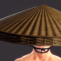 Samurai Bamboo Hat