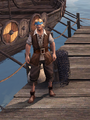 Ferryman at Malina