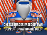 Cheeseburger Freedom Man