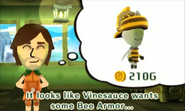 Vinesauce wants bee armor; Vinny is not amused