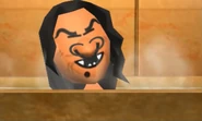 Witch singing in the bathtub