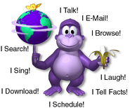 One of the images in the BonziBUDDY website.