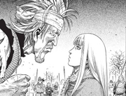 When Canute does not flinch, Thorkell observes the look in his eyes