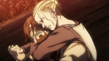 Arnheid holding Gardar's body