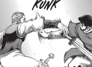 Thors hits Askeladd's arm and takes his sword