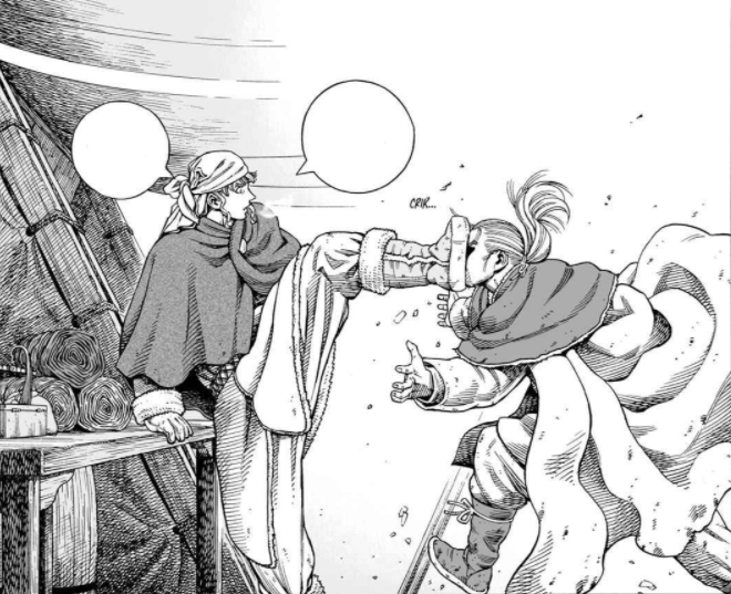 Thorfinn's mother recognizes Einar as his Son and brother