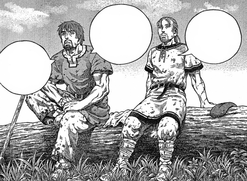 Thorfinn & Einar  Vinland saga manga, Vinland saga, Saga