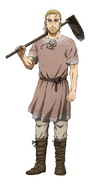 Thorfinn S2 anime design.png (76 KB) Adult Thorfinn in the anime's second season that adapts the Slave arc of the manga.