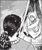 Thorfinn dreams of his father Thors